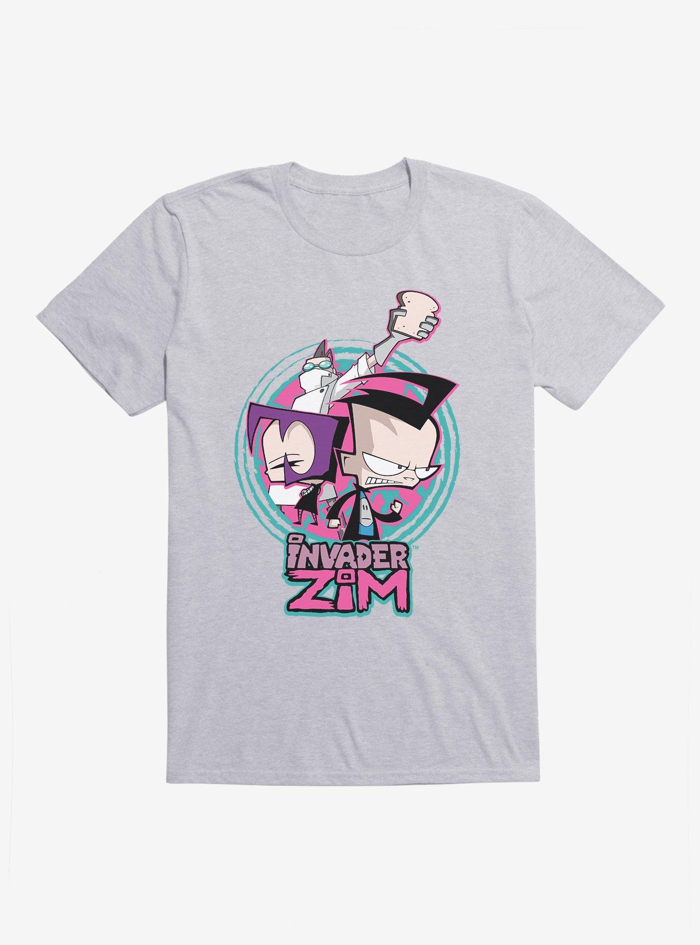 Invader Zim Gaz, Dib & Professor Membrane T-Shirt | BoxLunch