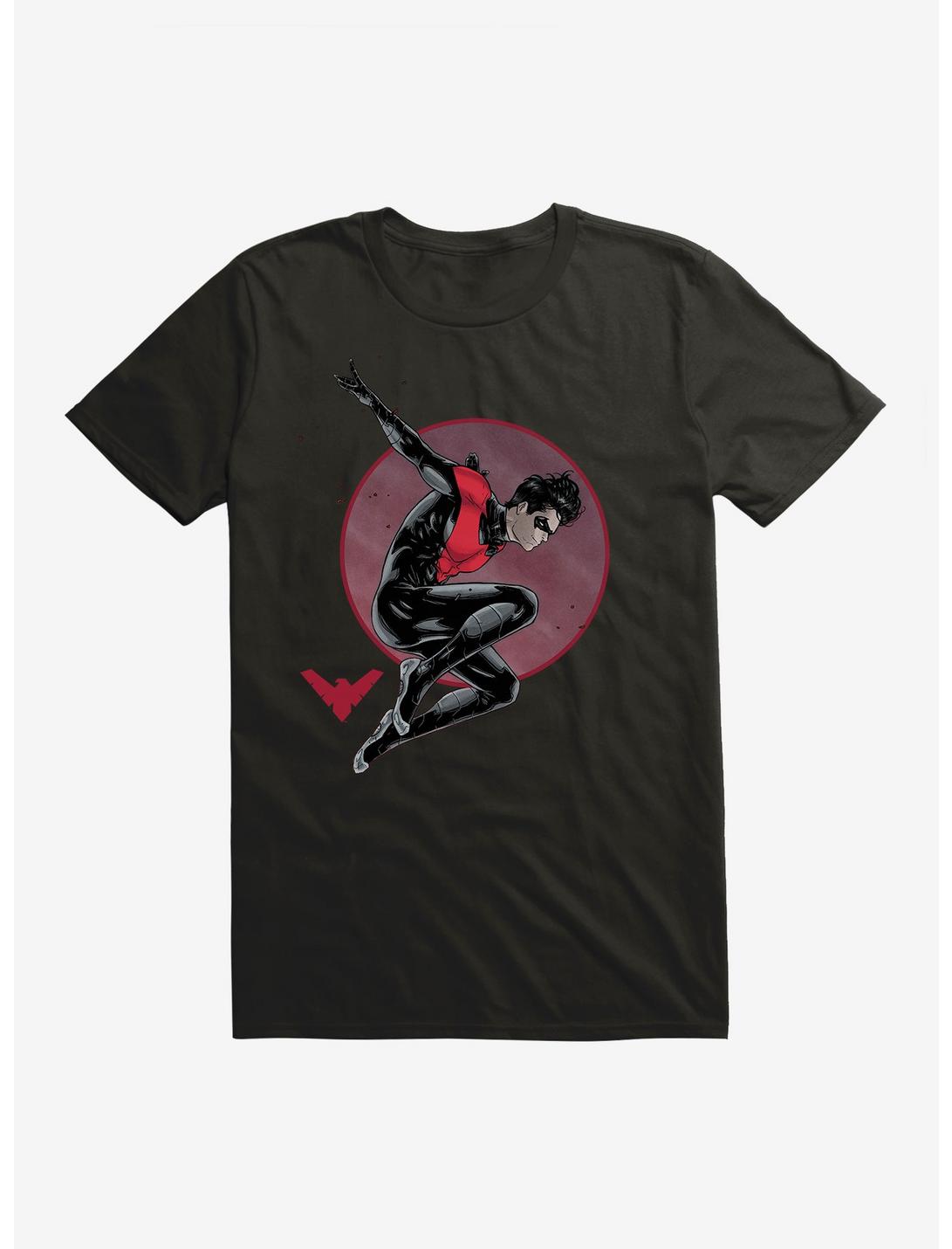DC Comics Batman Nightwing Red Suit Jump T-Shirt, , hi-res
