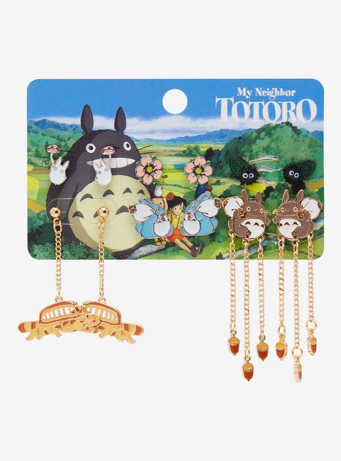 Studio Ghibli My Neighbor Totoro Characters Earring Set, , hi-res