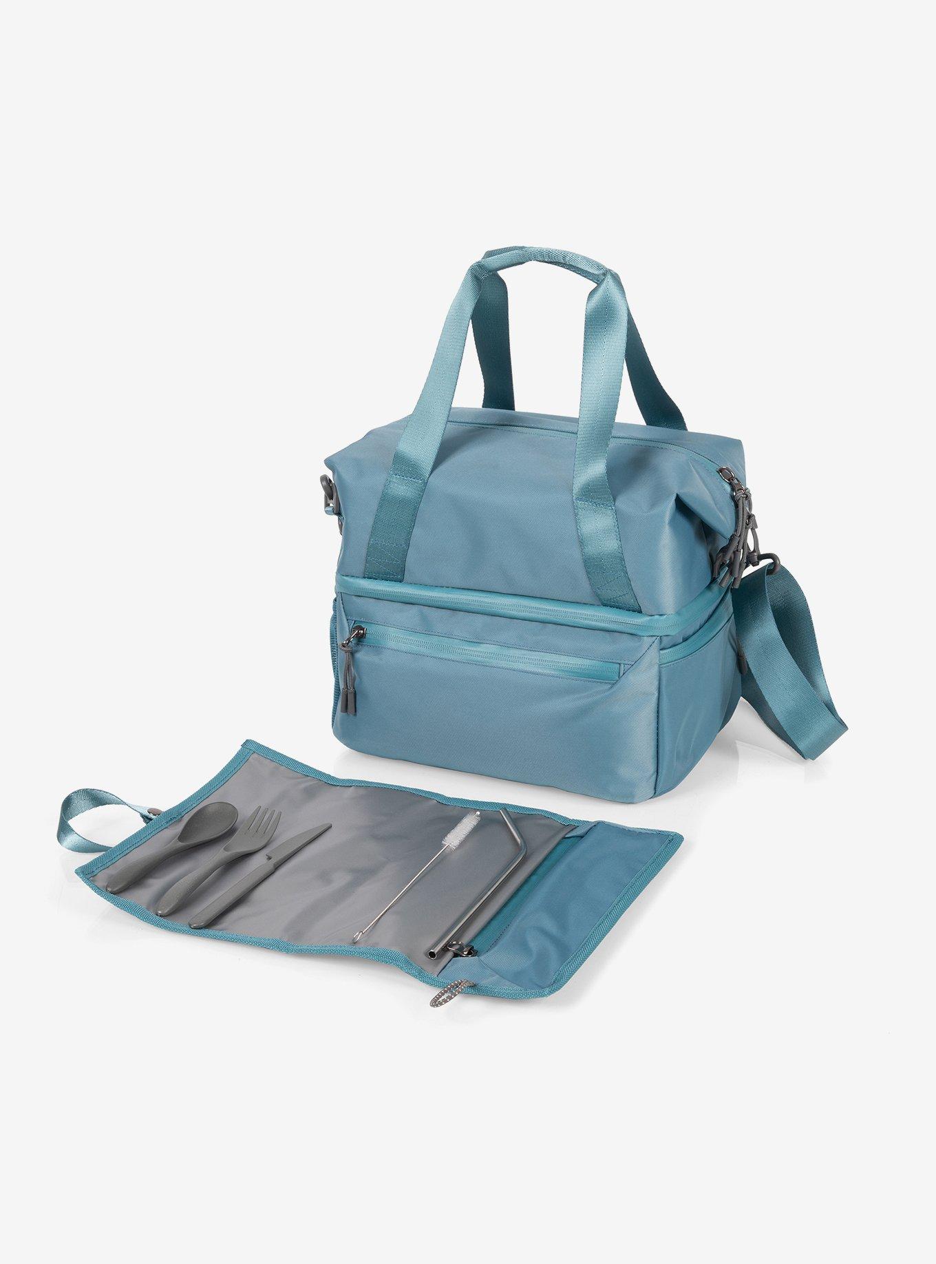 Tarana Aurora Blue Insulated Lunch Bag, , hi-res