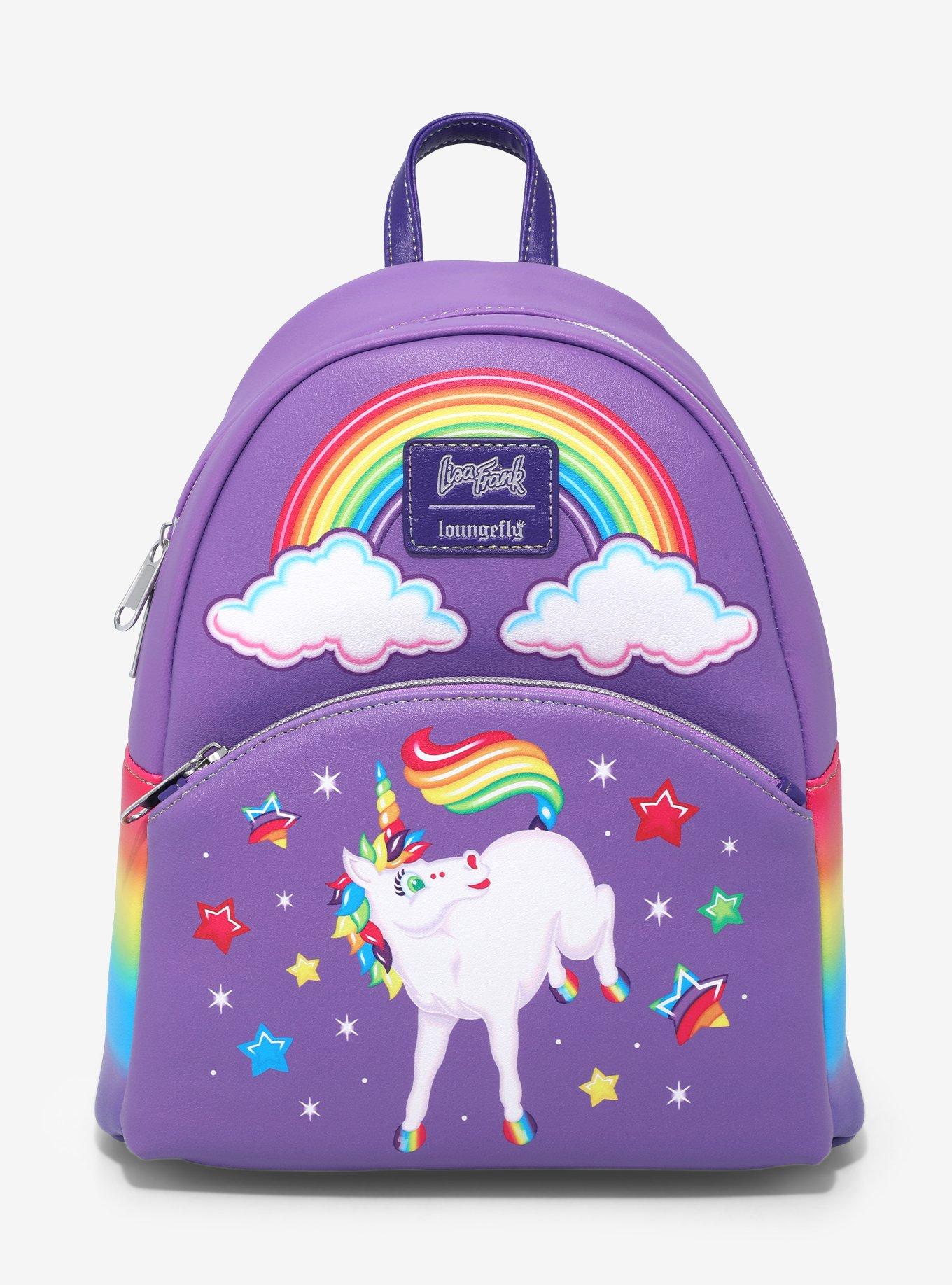 Loungefly - 🌈Time to live your rainbow dreams with a giveaway from  #SummerofLoungefly! 🌈 Head to Instagram to enter for a chance to win this Loungefly  Lisa Frank Iridescent mini backpack