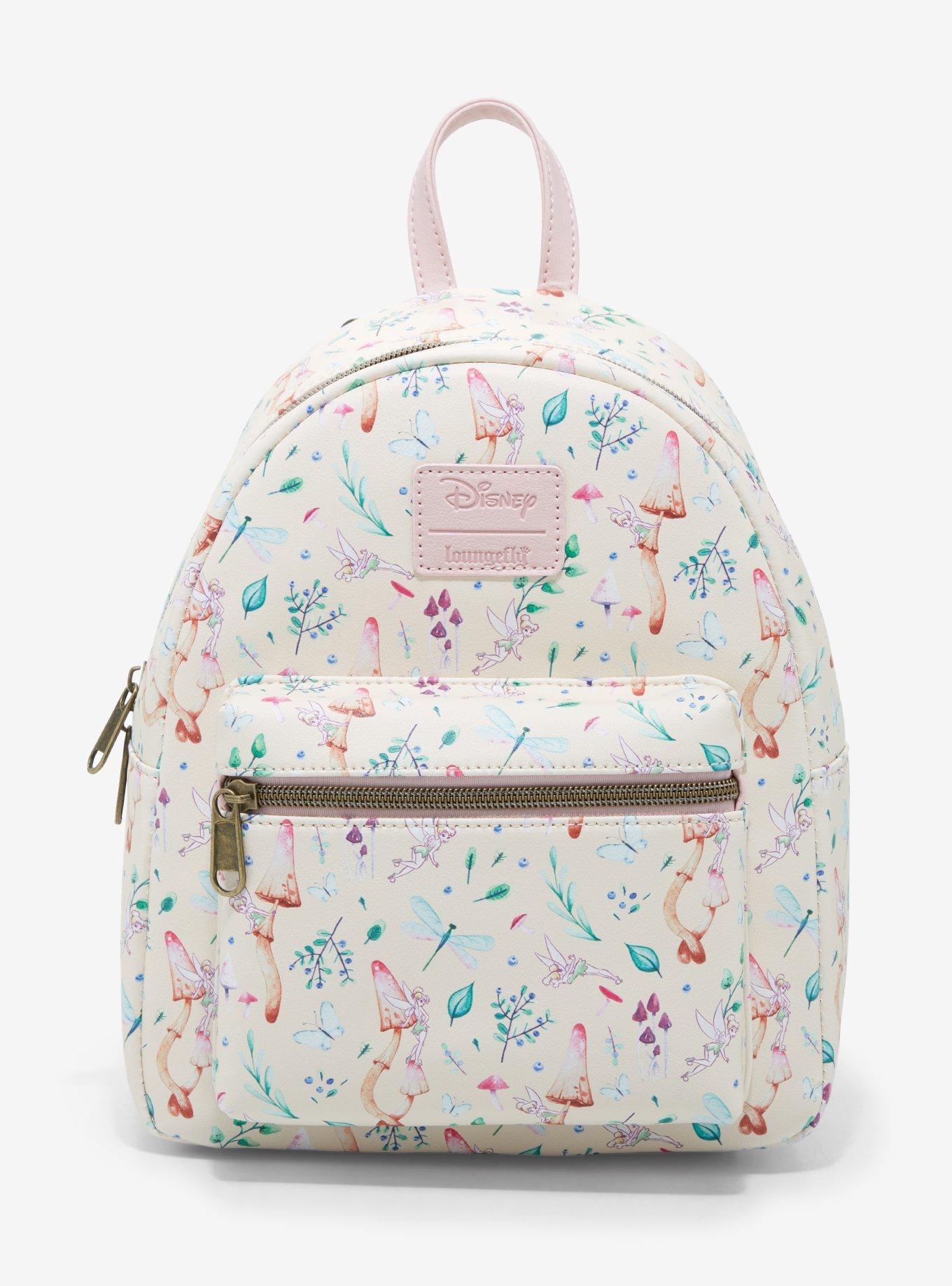 Loungefly Disney Peter Pan Tinker Bell Mushroom Mini Backpack | Hot Topic