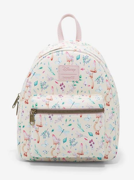 Loungefly Disney Peter Pan Tinker Bell Mushroom Mini Backpack 