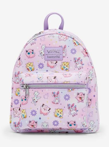 Loungefly Pokemon Fairy-Type Mini Backpack | Hot Topic display picture 1