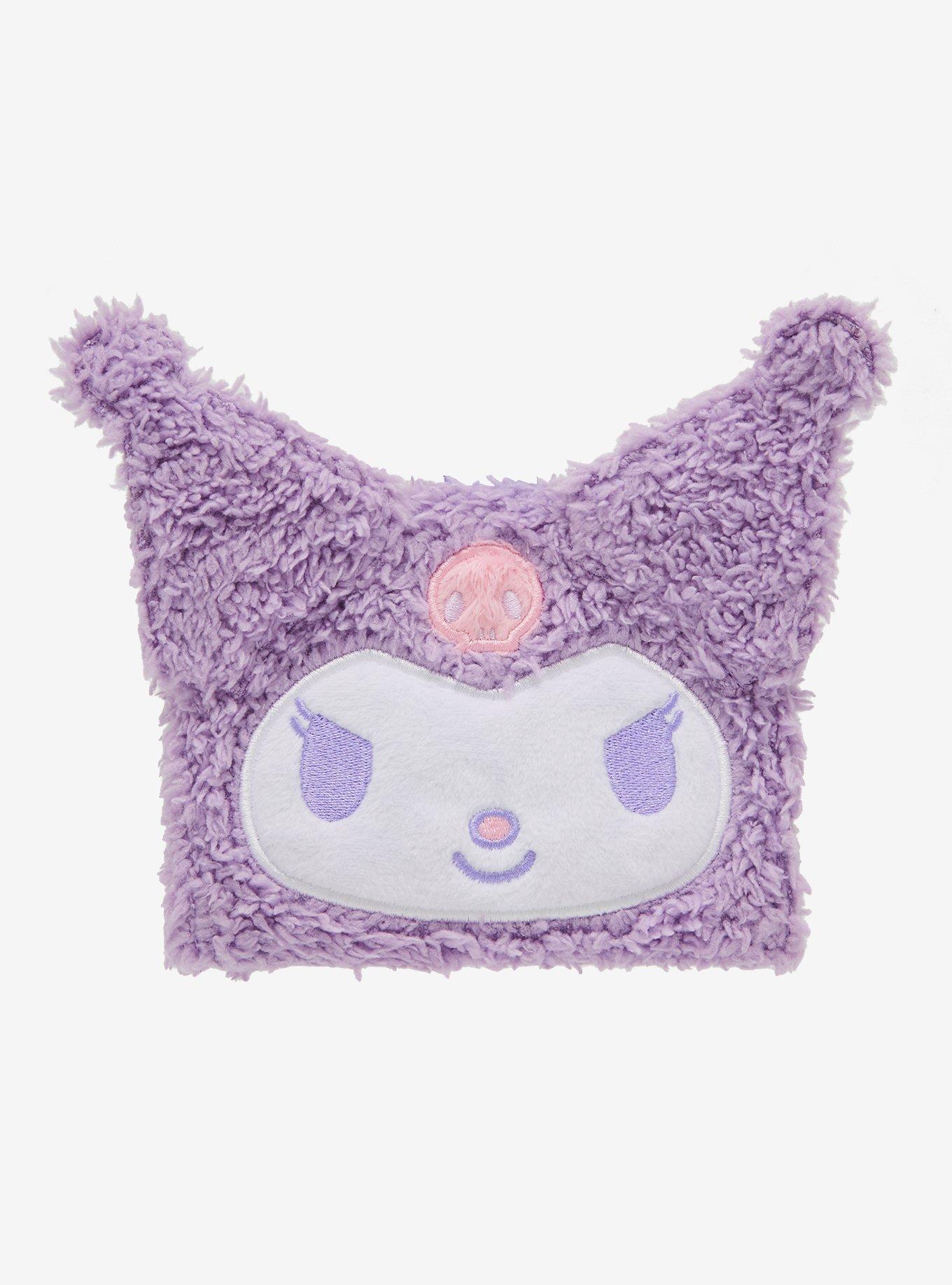 Loungefly Kuromi Pastel Fuzzy Mini Wallet, , hi-res