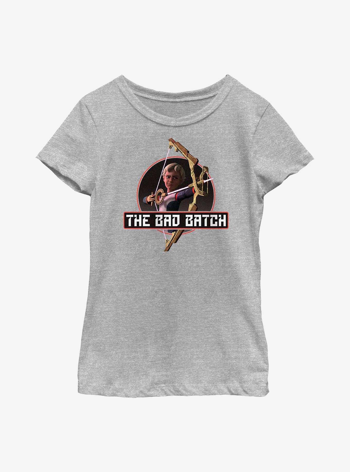 Star Wars: The Bad Batch Omega Badge Youth Girls T-Shirt, , hi-res