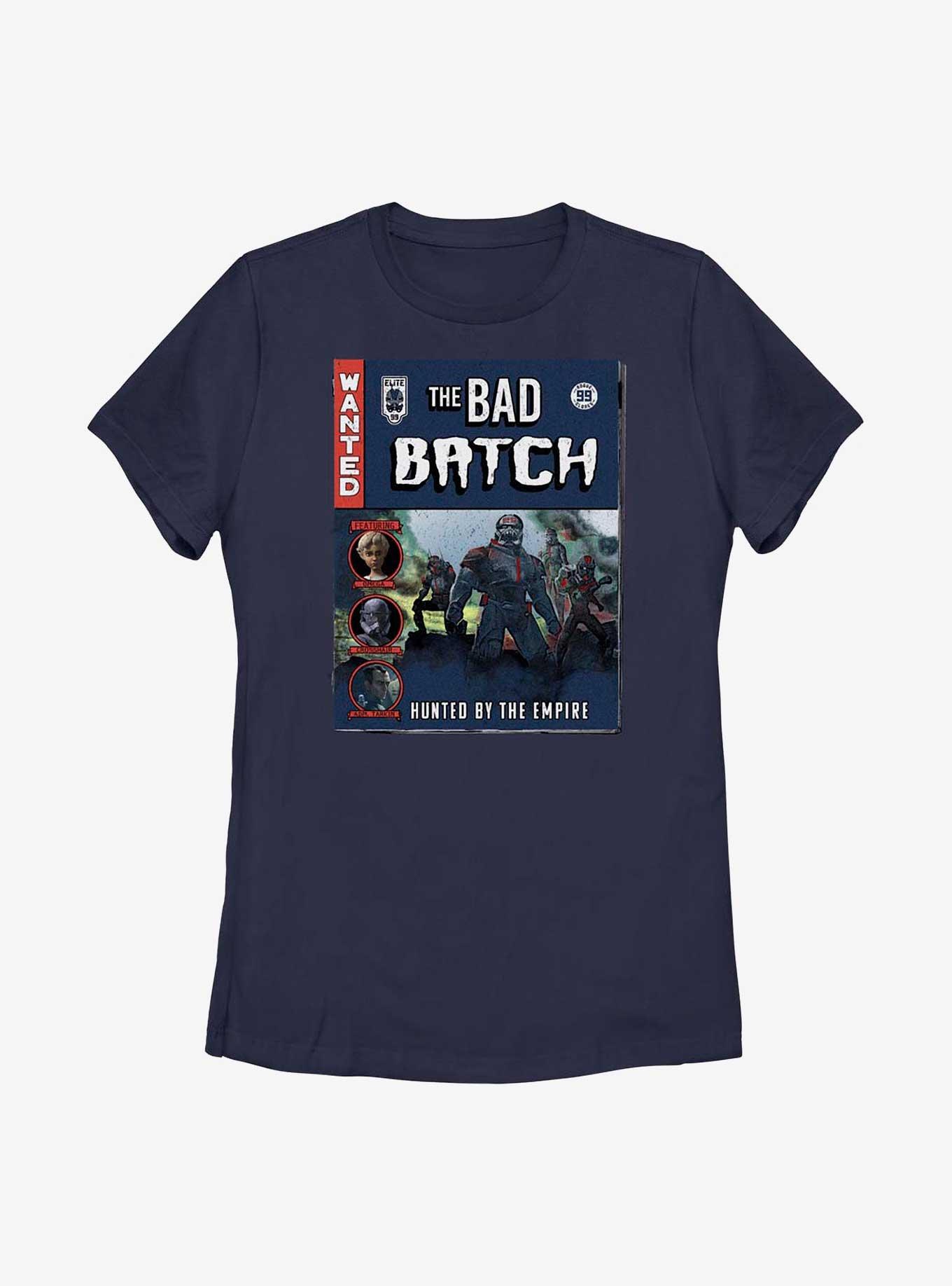 Star Wars: The Bad Batch Mutant Clones Womens T-Shirt, NAVY, hi-res