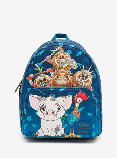 Loungefly モアナプアとヘイヘイフローラルミニバックパック Amazon.co.jp: Loungefly ディズニー モアナ プア フローラル