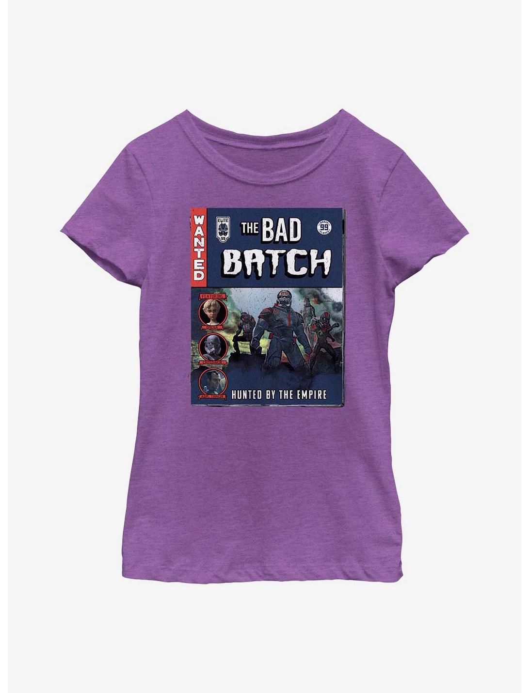Star Wars: The Bad Batch Mutant Clones Youth Girls T-Shirt, PURPLE BERRY, hi-res