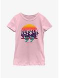 Star Wars: The Bad Batch Sunset Clones Youth Girls T-Shirt, PINK, hi-res