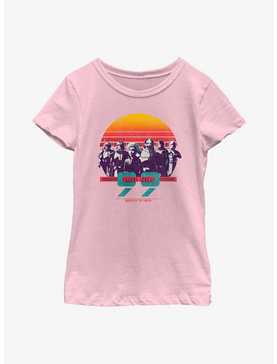 Star Wars: The Bad Batch Sunset Clones Youth Girls T-Shirt, , hi-res
