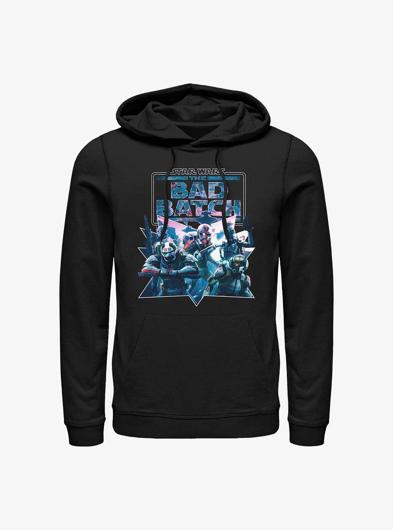 Star Wars: The Bad Batch Bursting Batch Hoodie, BLACK, hi-res