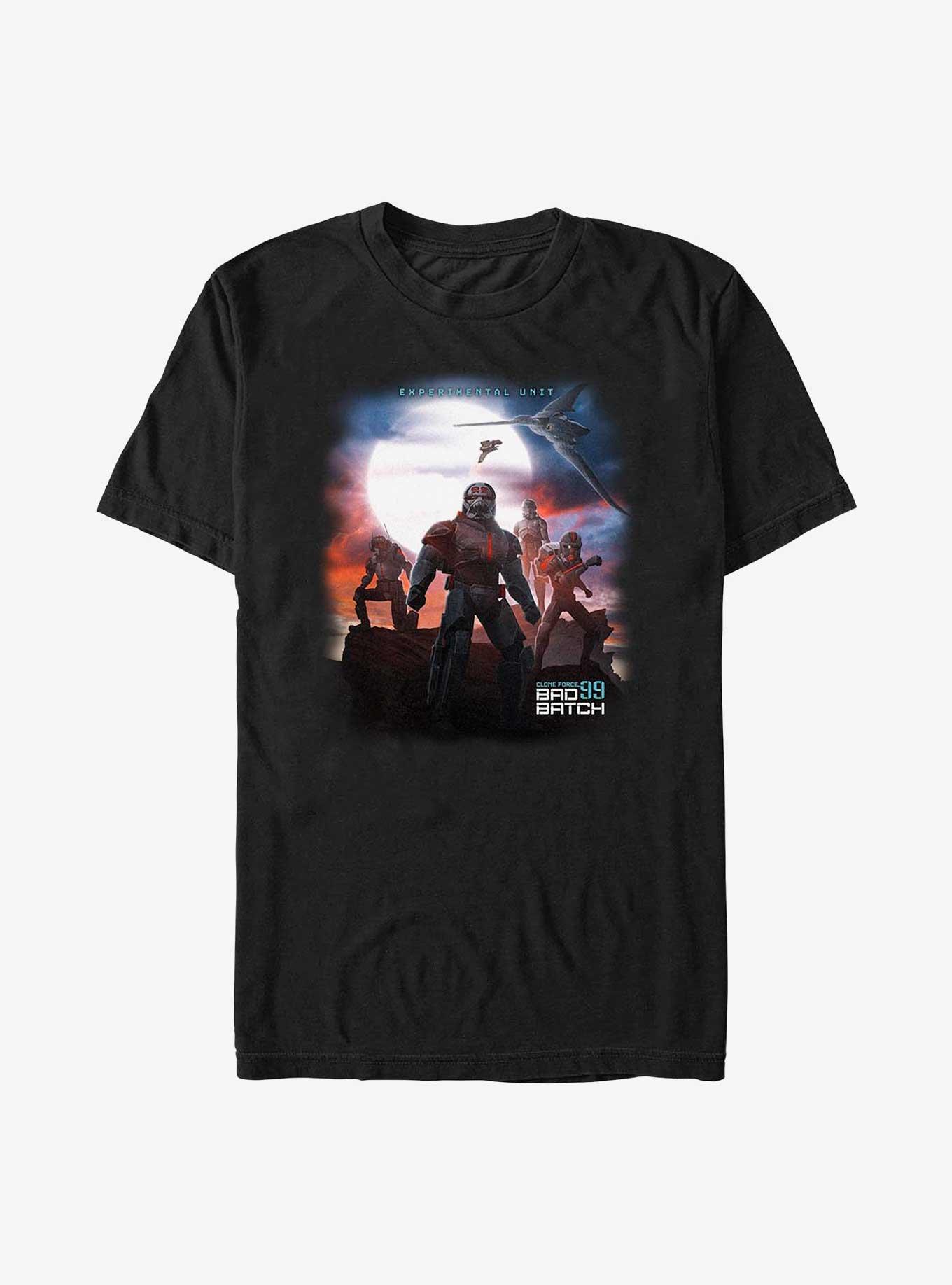 Star Wars: The Bad Batch Poster T-Shirt, BLACK, hi-res