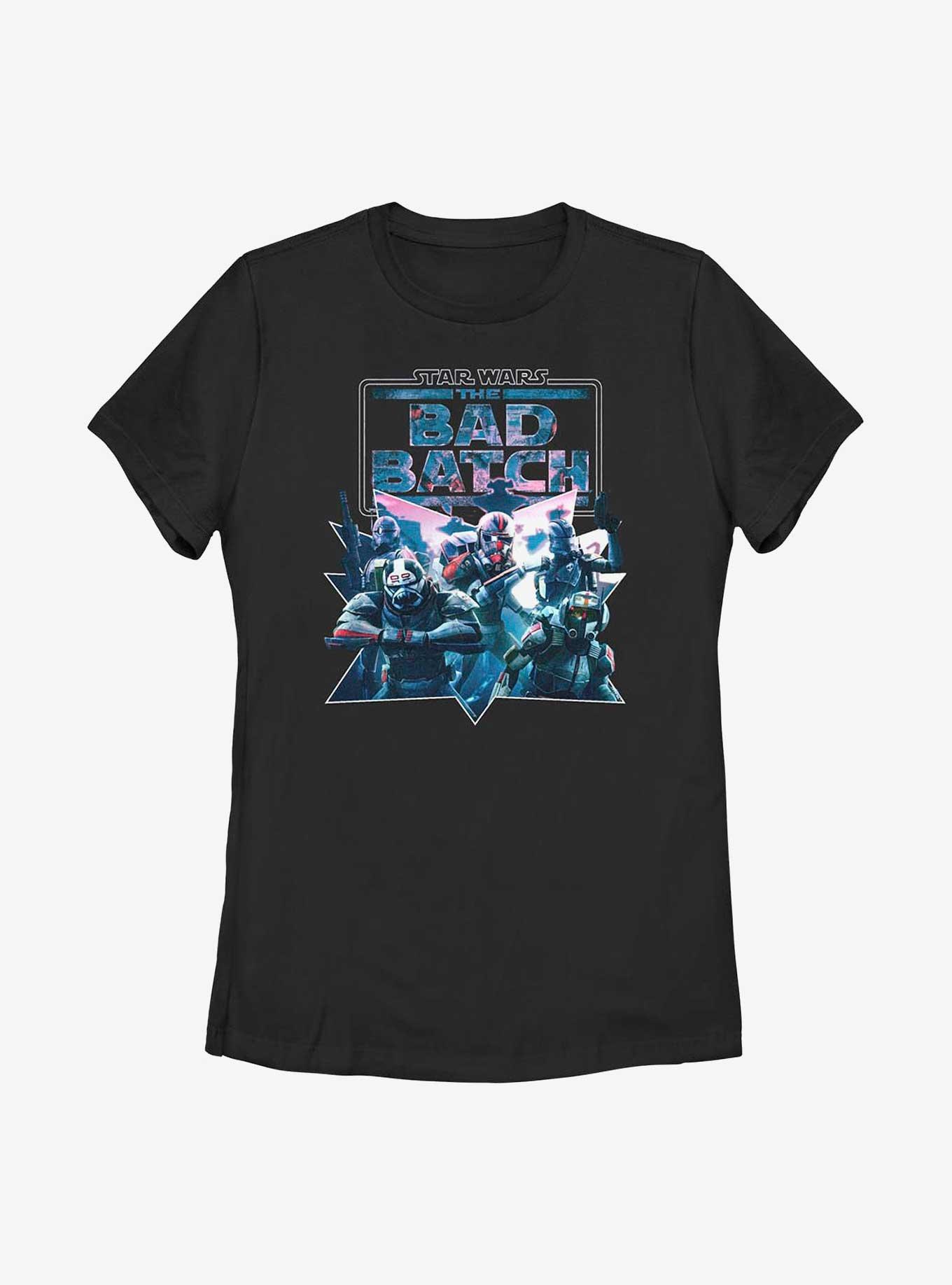 Star Wars: The Bad Batch Bursting Batch Womens T-Shirt, , hi-res