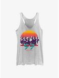 Star Wars: The Bad Batch Sunset Clones Womens Tank Top, WHITE HTR, hi-res