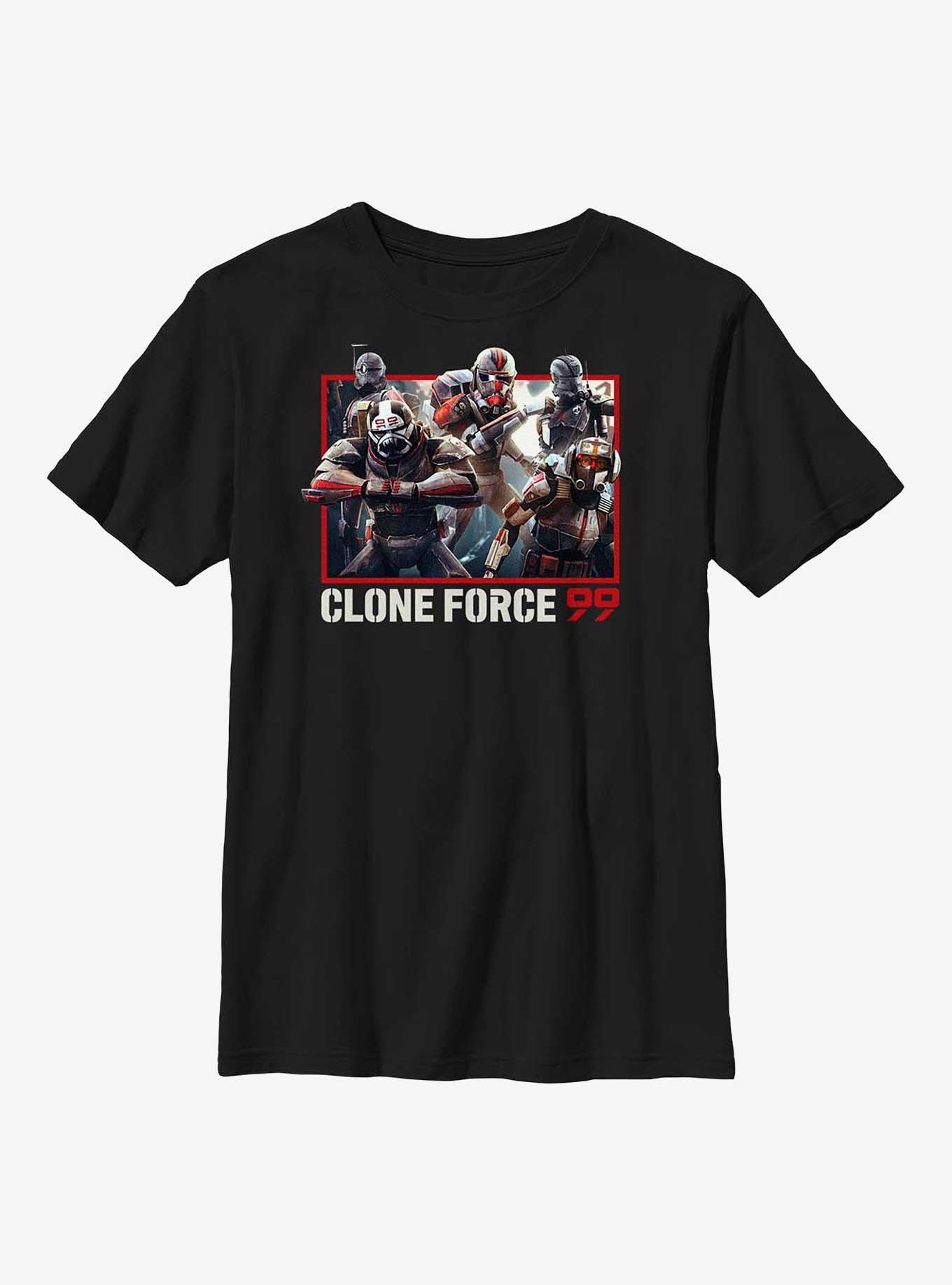 Star Wars: The Bad Batch Clone Squad Youth T-Shirt, BLACK, hi-res
