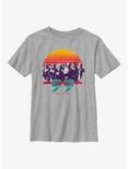 Star Wars: The Bad Batch Sunset Clones Youth T-Shirt, ATH HTR, hi-res