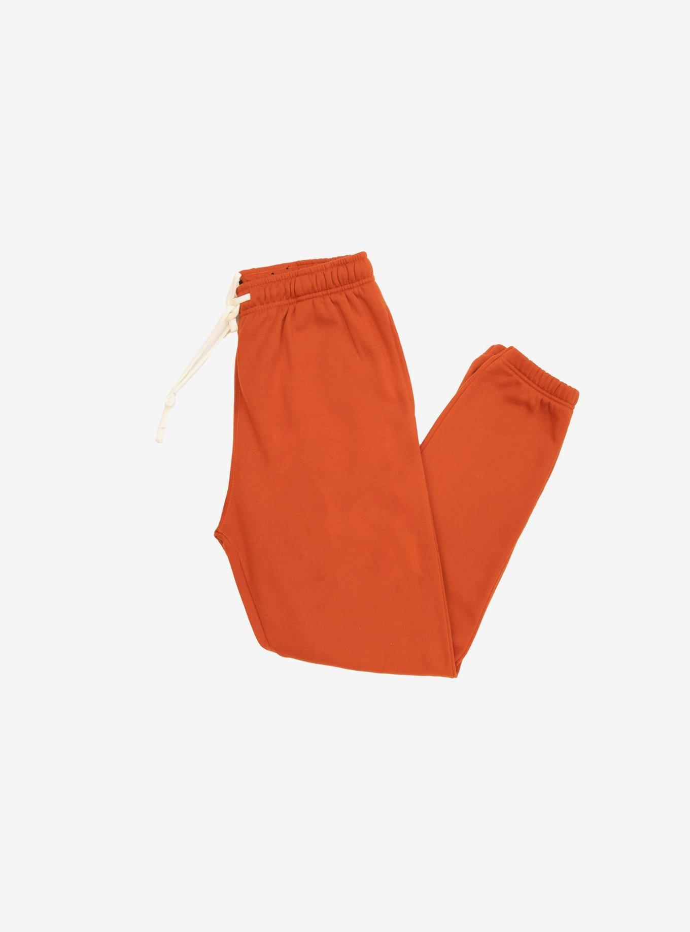 Burnt Orange Core Dad Sweatpants, ORANGE, hi-res
