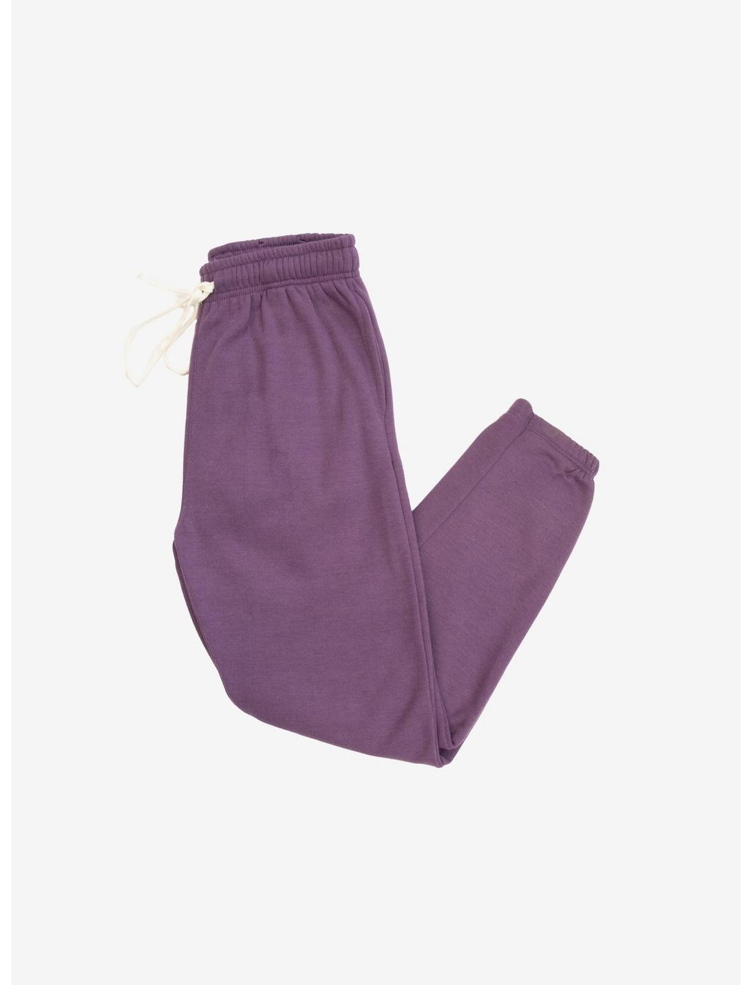 Dusty Purple Core Dad Sweatpants, PURPLE, hi-res