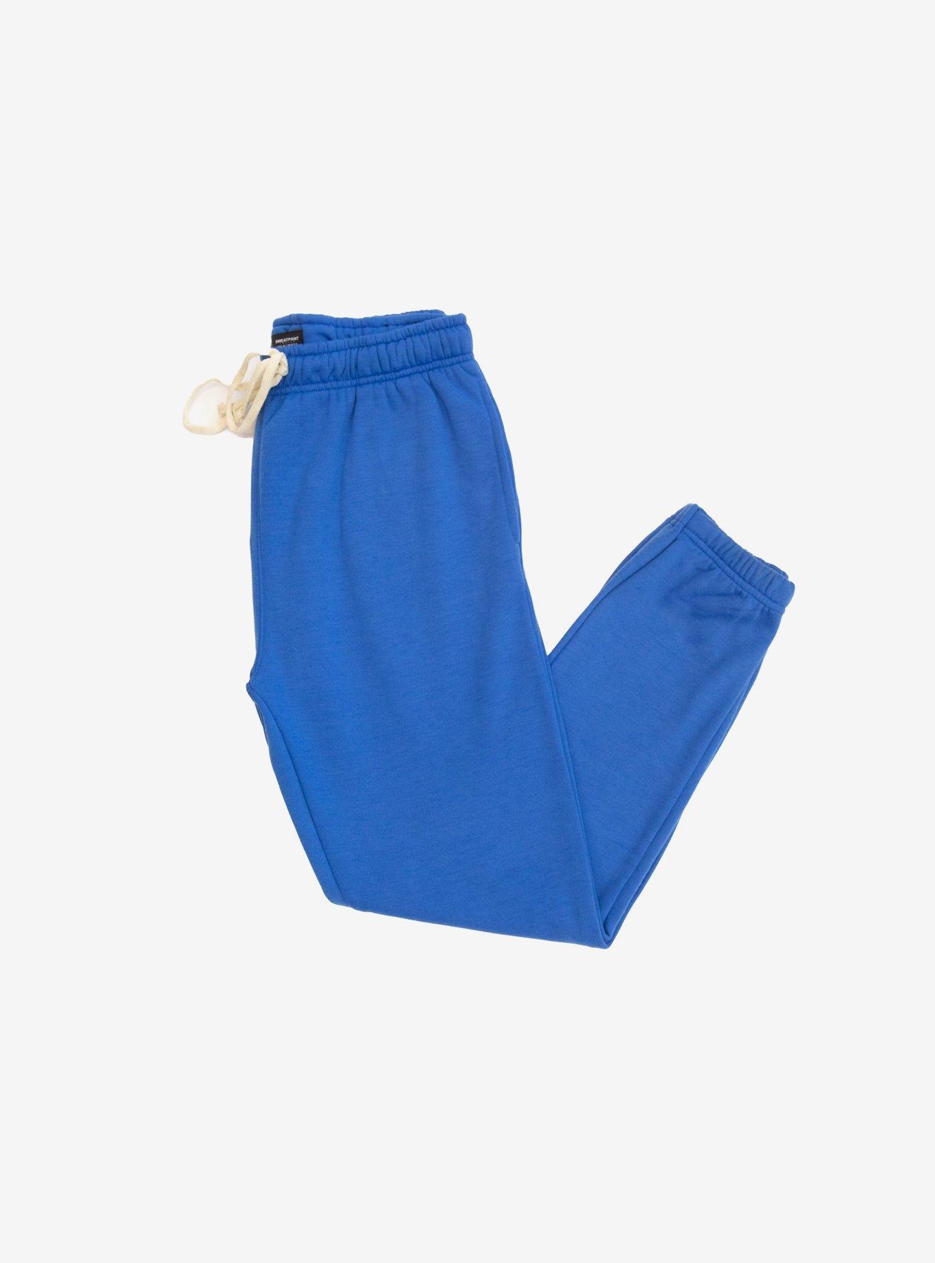 Electric Blue Core Dad Sweatpants, BLUE, hi-res