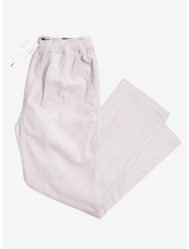 Light Grey Corduroy E-Waist Pants, , hi-res
