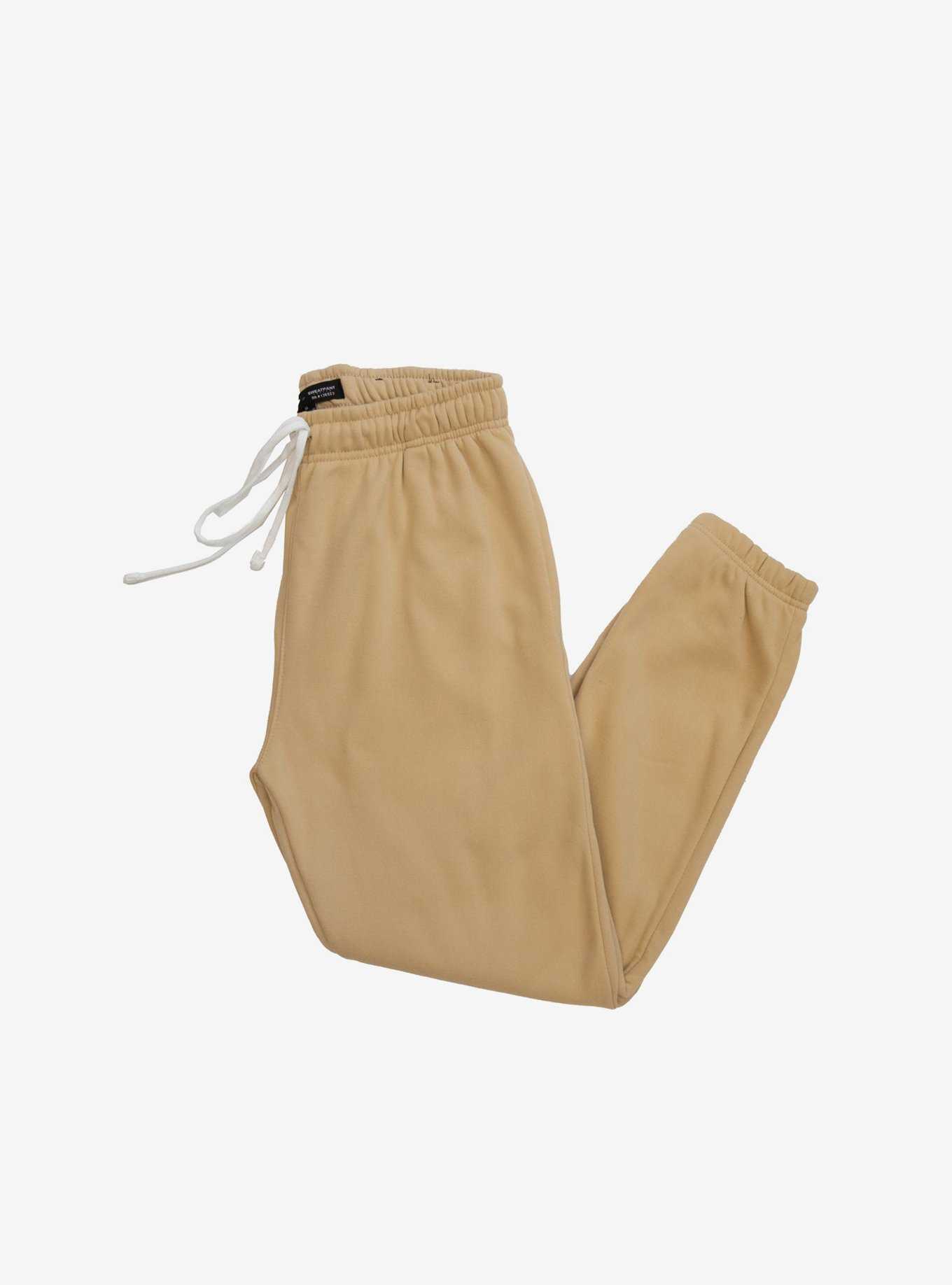 Tan sweatpants mens hot sale