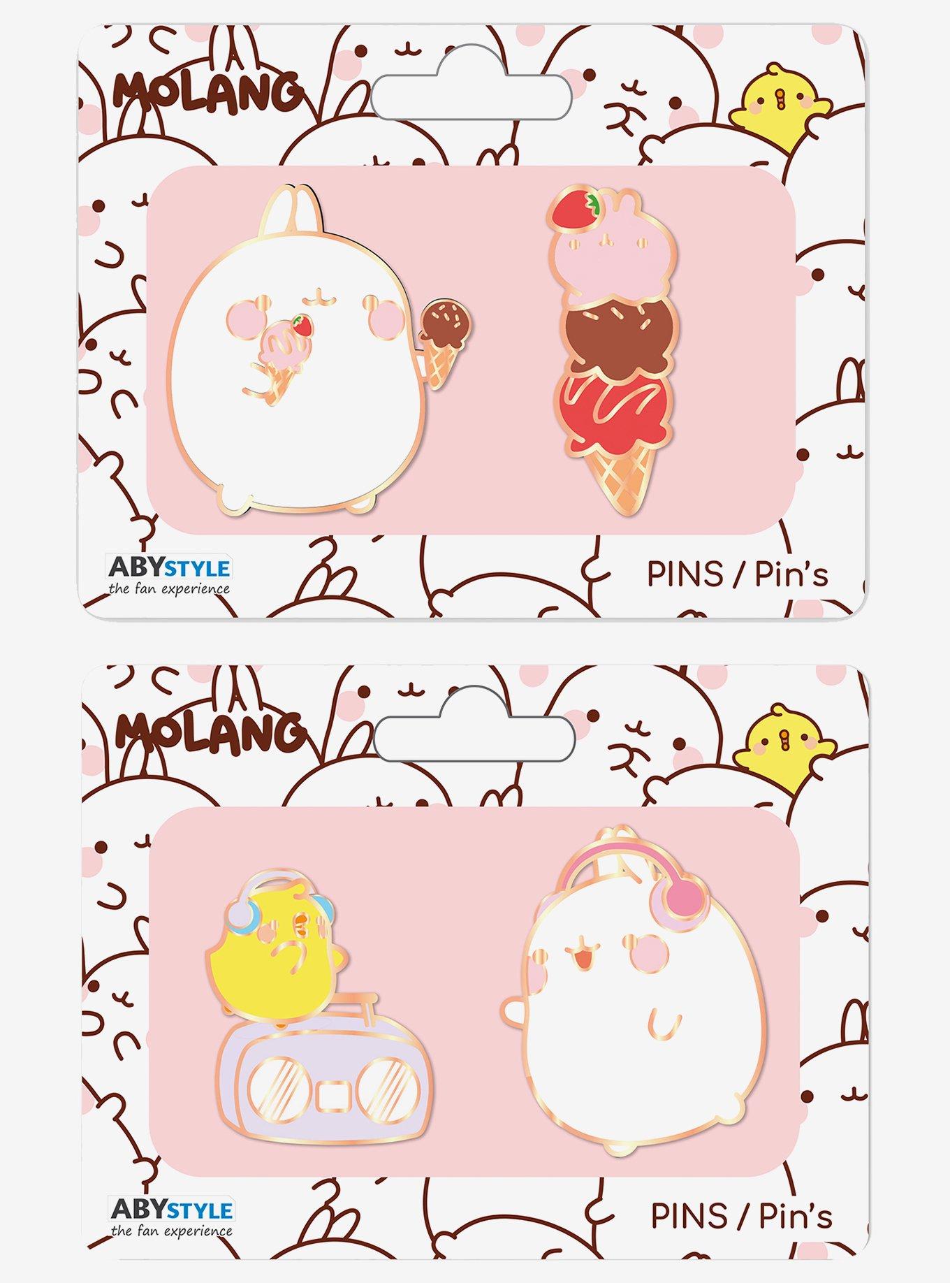 Molang Pin Pack Set, , hi-res