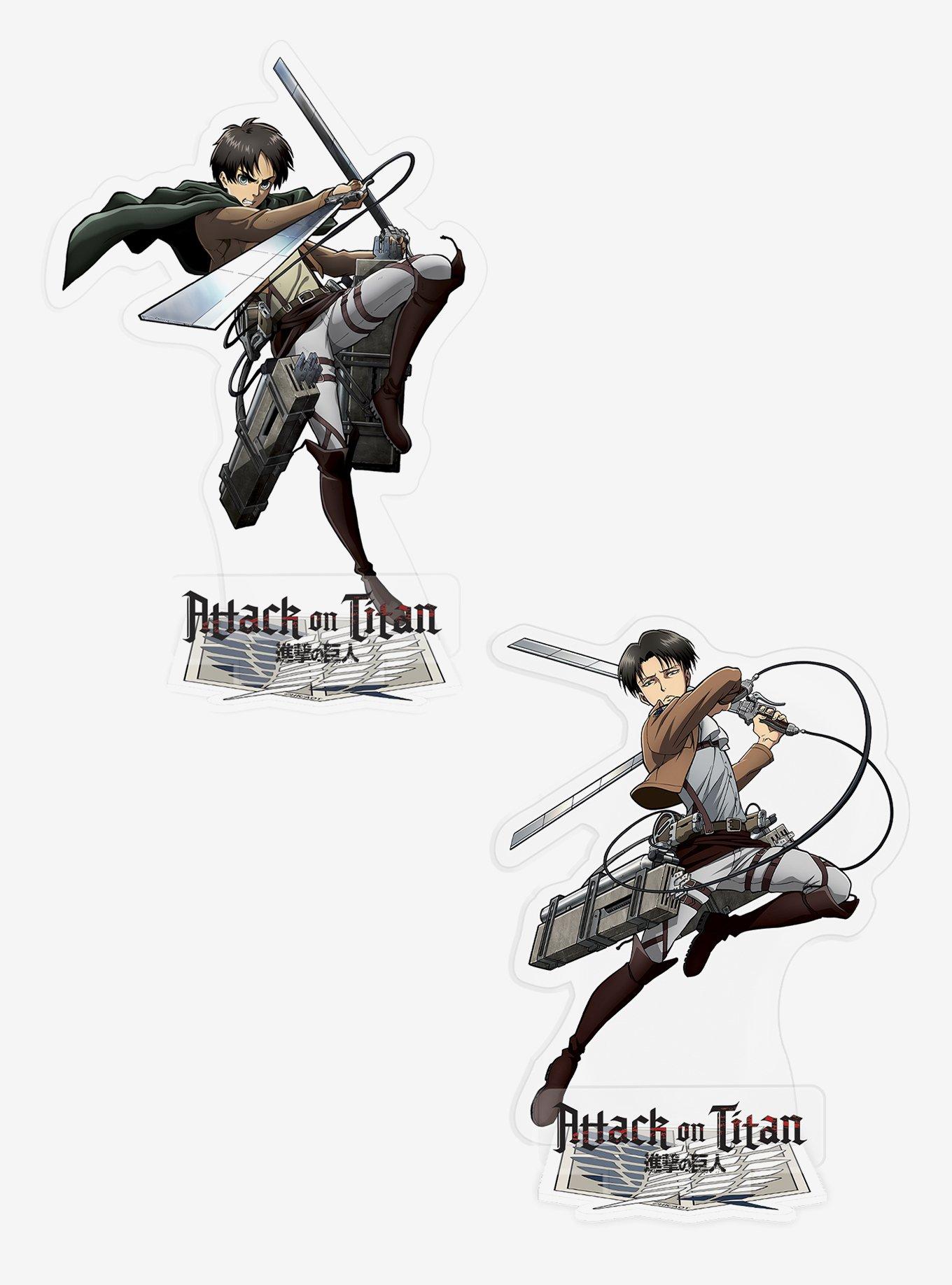 Attack On Titan Acryl Figure Set, , hi-res