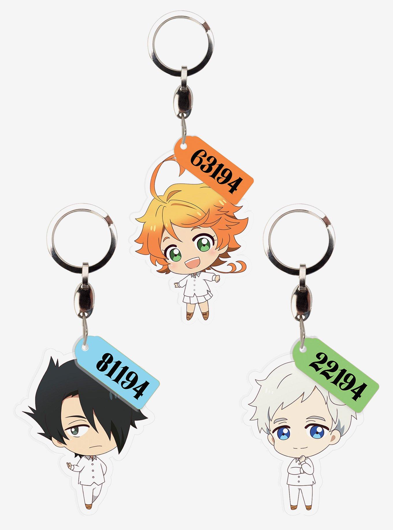 The Promised Neverland Keychain Set, , hi-res