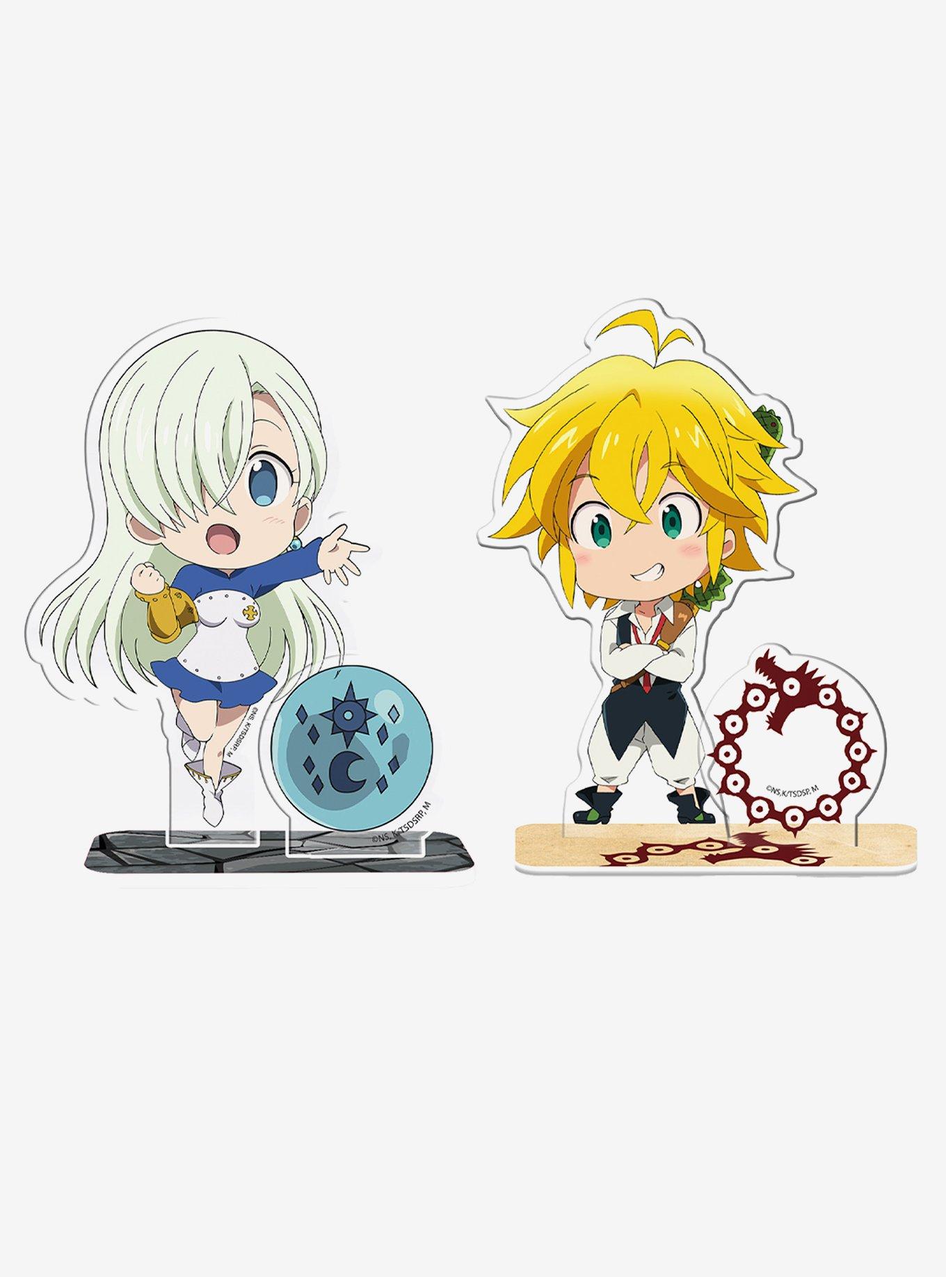 The Seven Deadly Sins Acrylic Figure Set, , hi-res