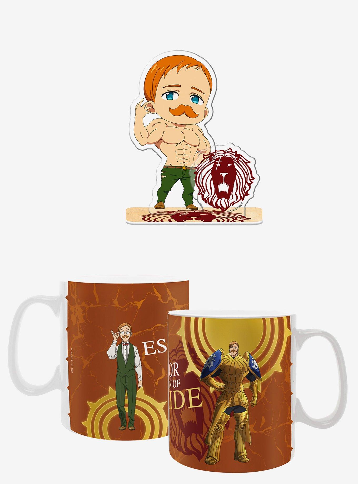 The Seven Deadly Sins Mug And Acrylic Figure Set, , hi-res