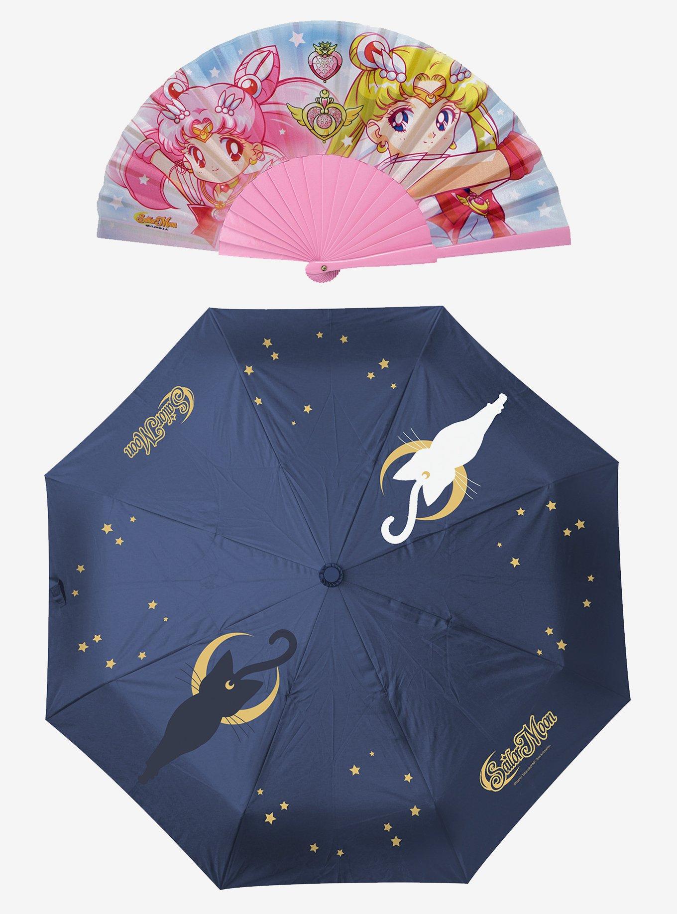 Sailor Moon Umbrella & Fan Set, , hi-res