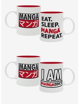 The Good Gift Mug Set Eat, Sleep, Manga, Repeat, , hi-res
