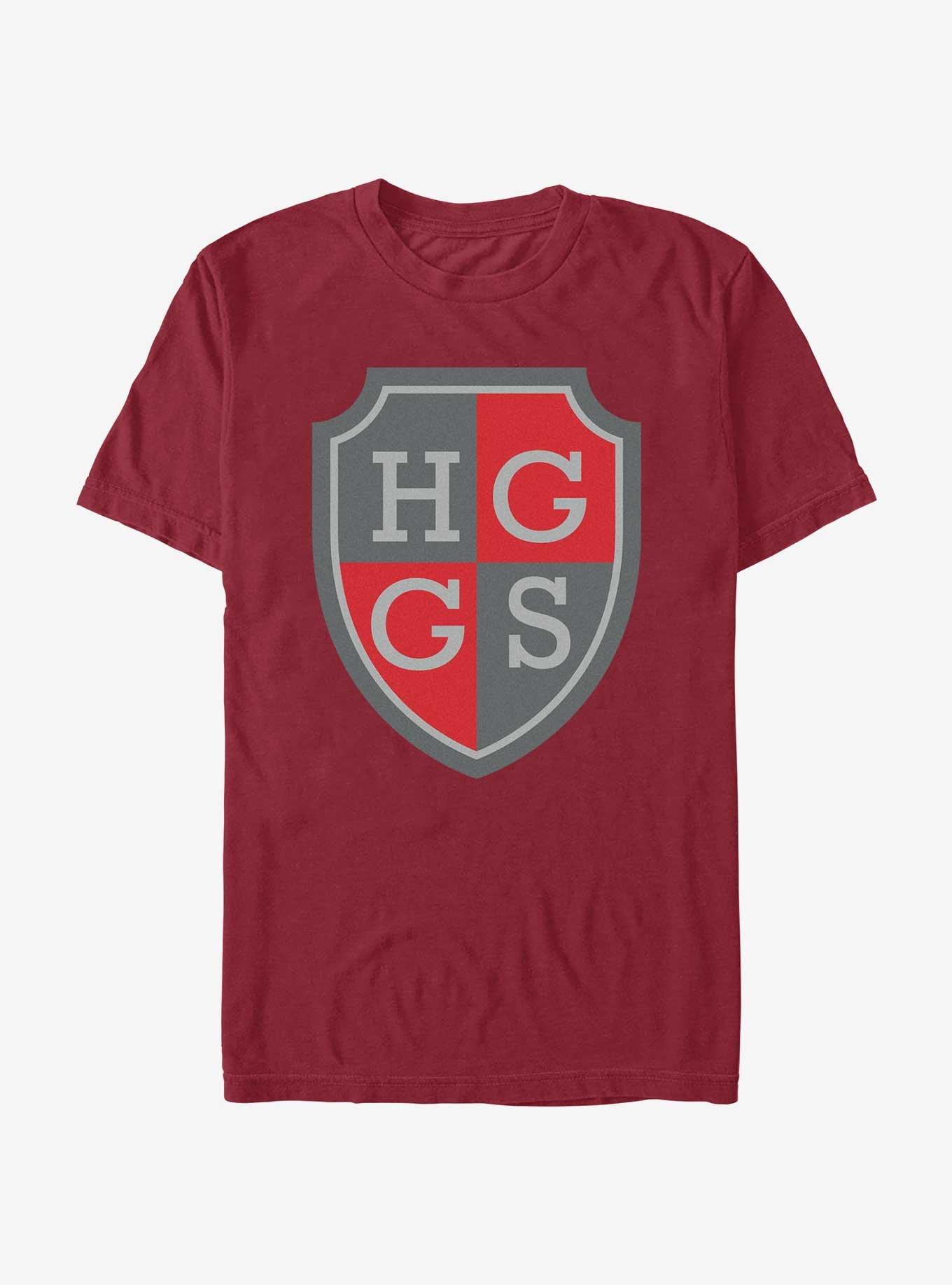 Heartstopper Harvey Greene Grammar School Crest T-Shirt, CARDINAL, hi-res