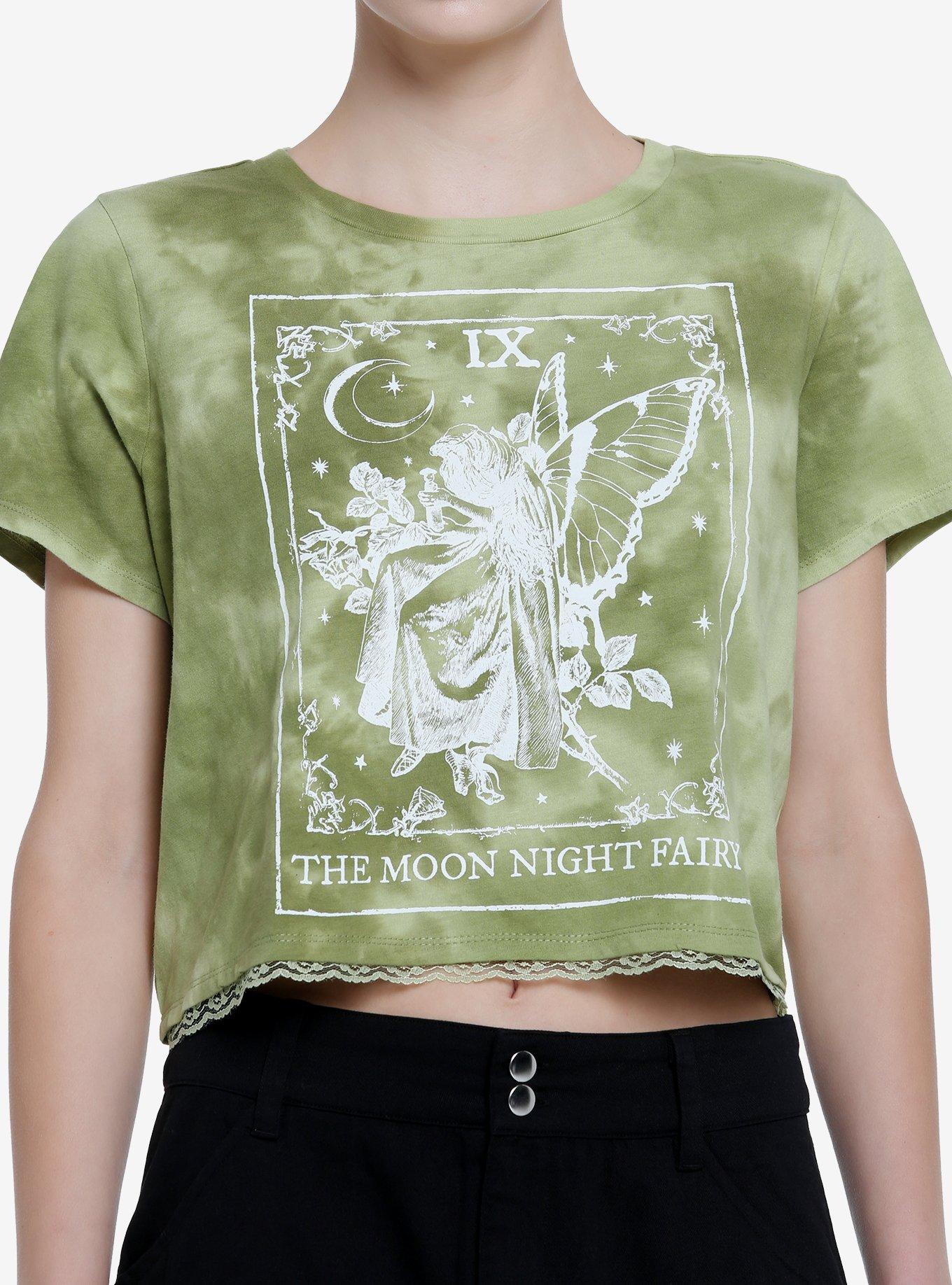 Thorn & Fable The Moon Night Fairy Tie-Dye Girls T-Shirt, TIE DYE, hi-res