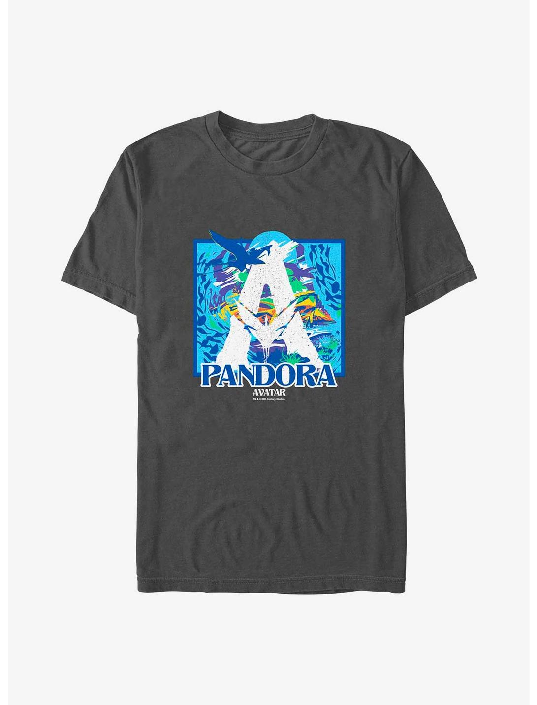 Avatar: The Way Of The Water Pandora Logo T-Shirt, CHARCOAL, hi-res