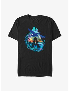 Avatar: The Way Of The Water Scenic Flyby Logo T-Shirt, , hi-res