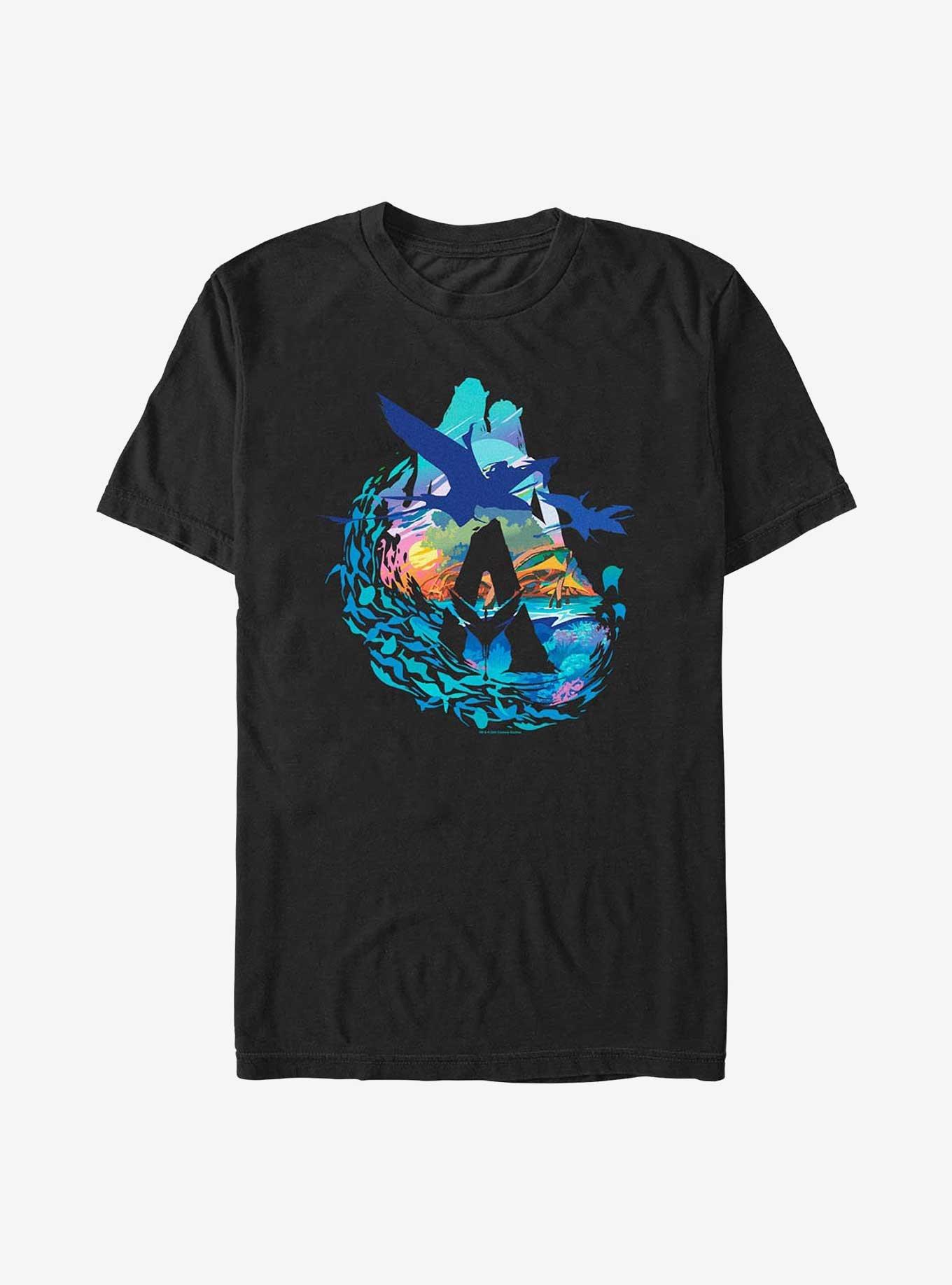 Avatar: The Way Of The Water Scenic Flyby Logo T-Shirt, , hi-res