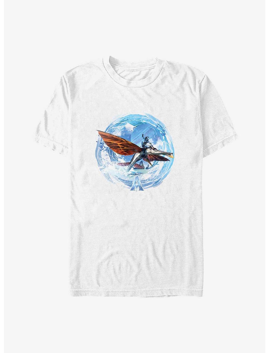 Avatar: The Way Of The Water Circle Frame T-Shirt, WHITE, hi-res