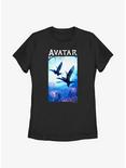 Avatar: The Way Of The Water Aerial Banshee Womens T-Shirt, BLACK, hi-res