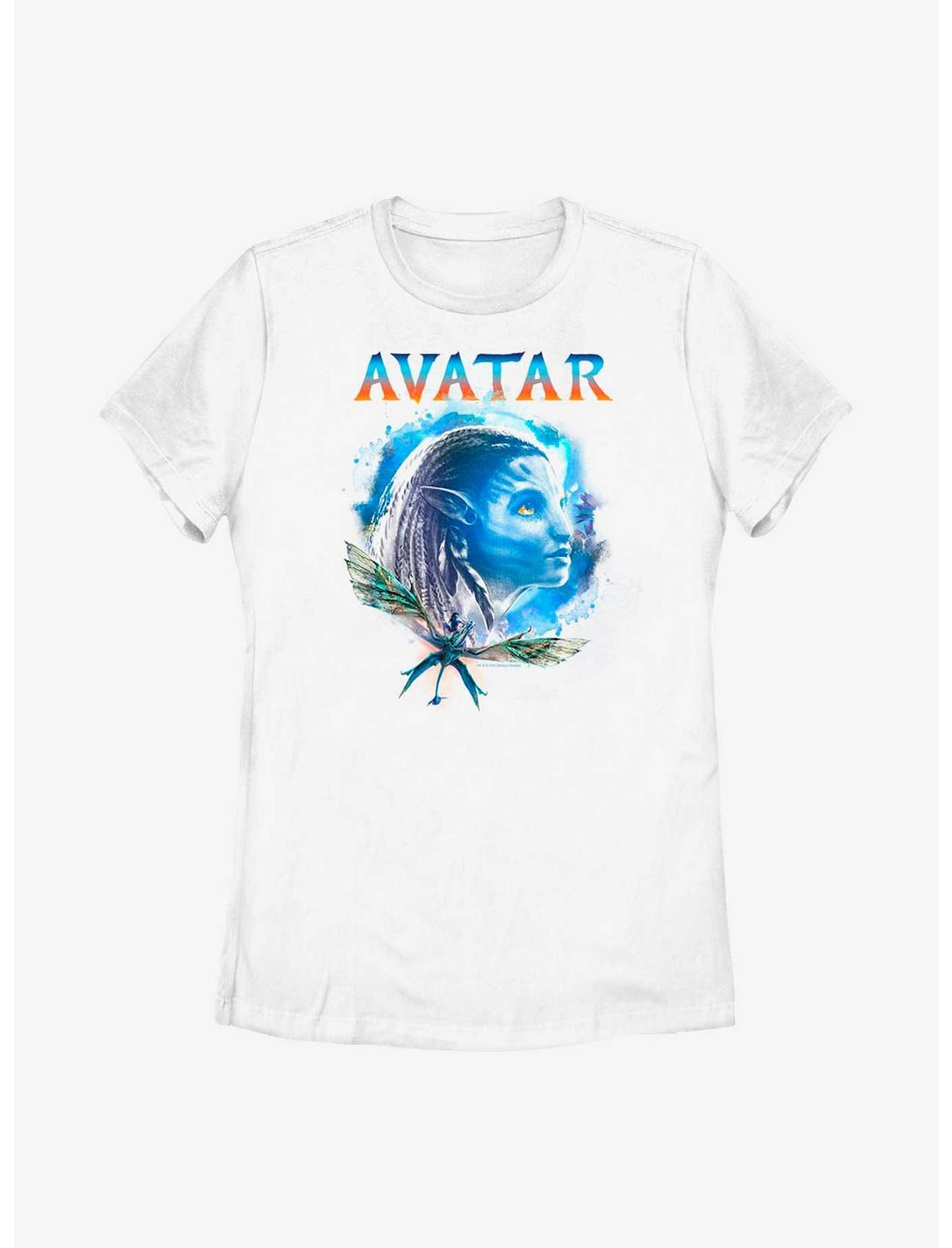 Avatar: The Way Of The Water Neytiri Na'vi Womens T-Shirt, WHITE, hi-res