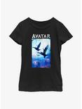 Avatar: The Way Of The Water Aerial Banshee Youth Girls T-Shirt, BLACK, hi-res