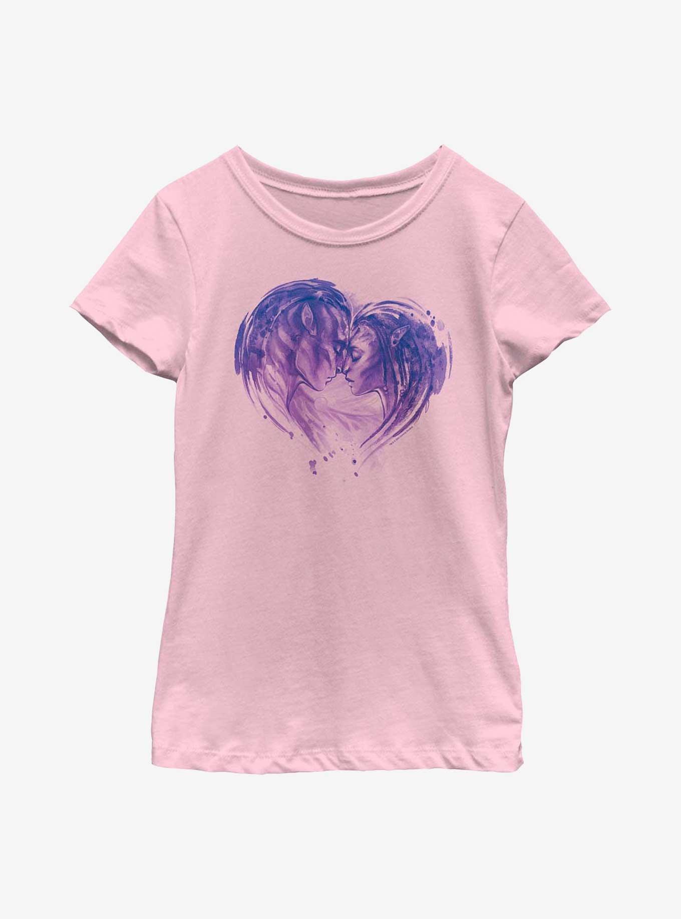 Avatar: The Way Of The Water Avatar Faces Jake & Neytiri Youth Girls T-Shirt, , hi-res