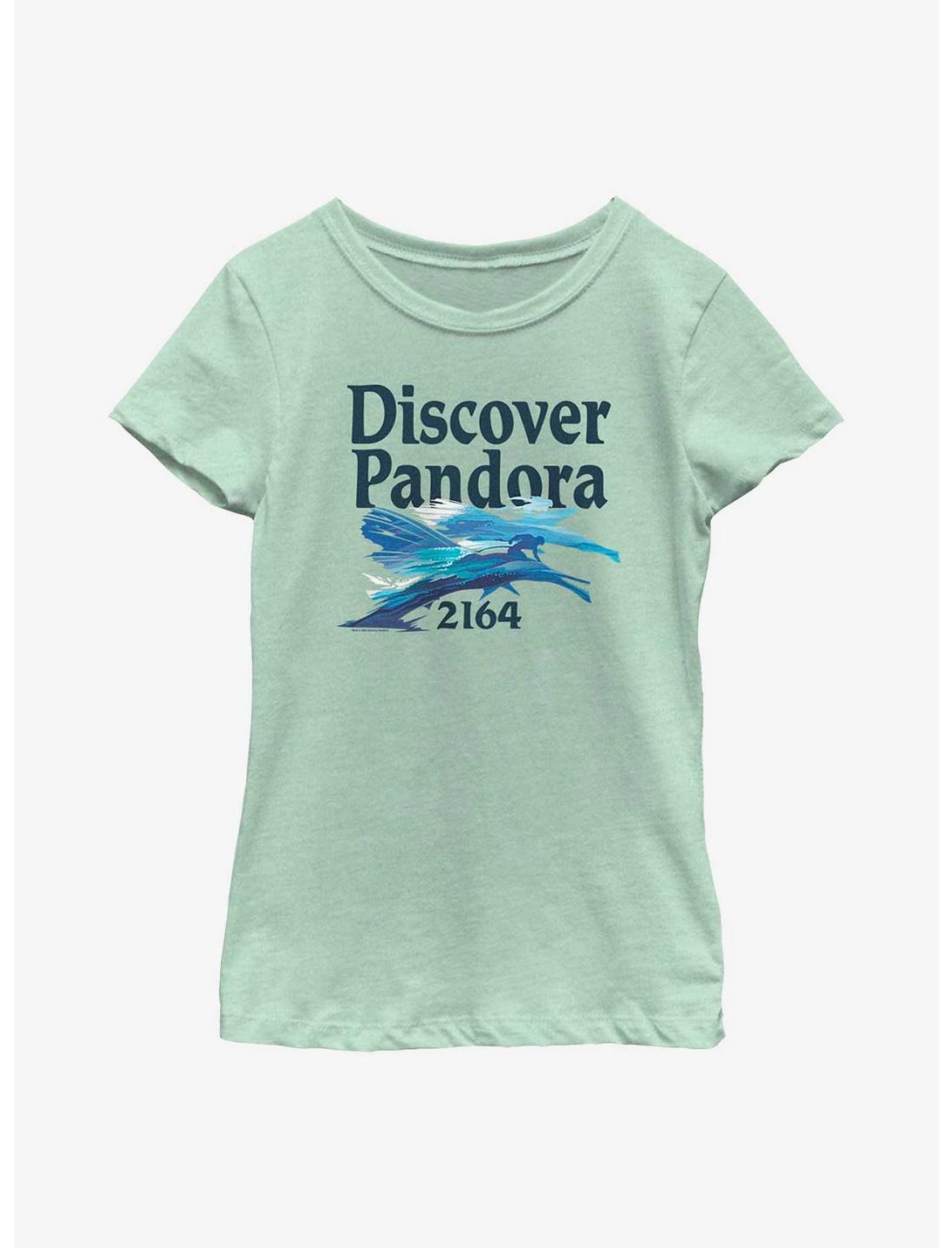Avatar: The Way Of The Water Discover Pandora 2164 Youth Girls T-Shirt, MINT, hi-res