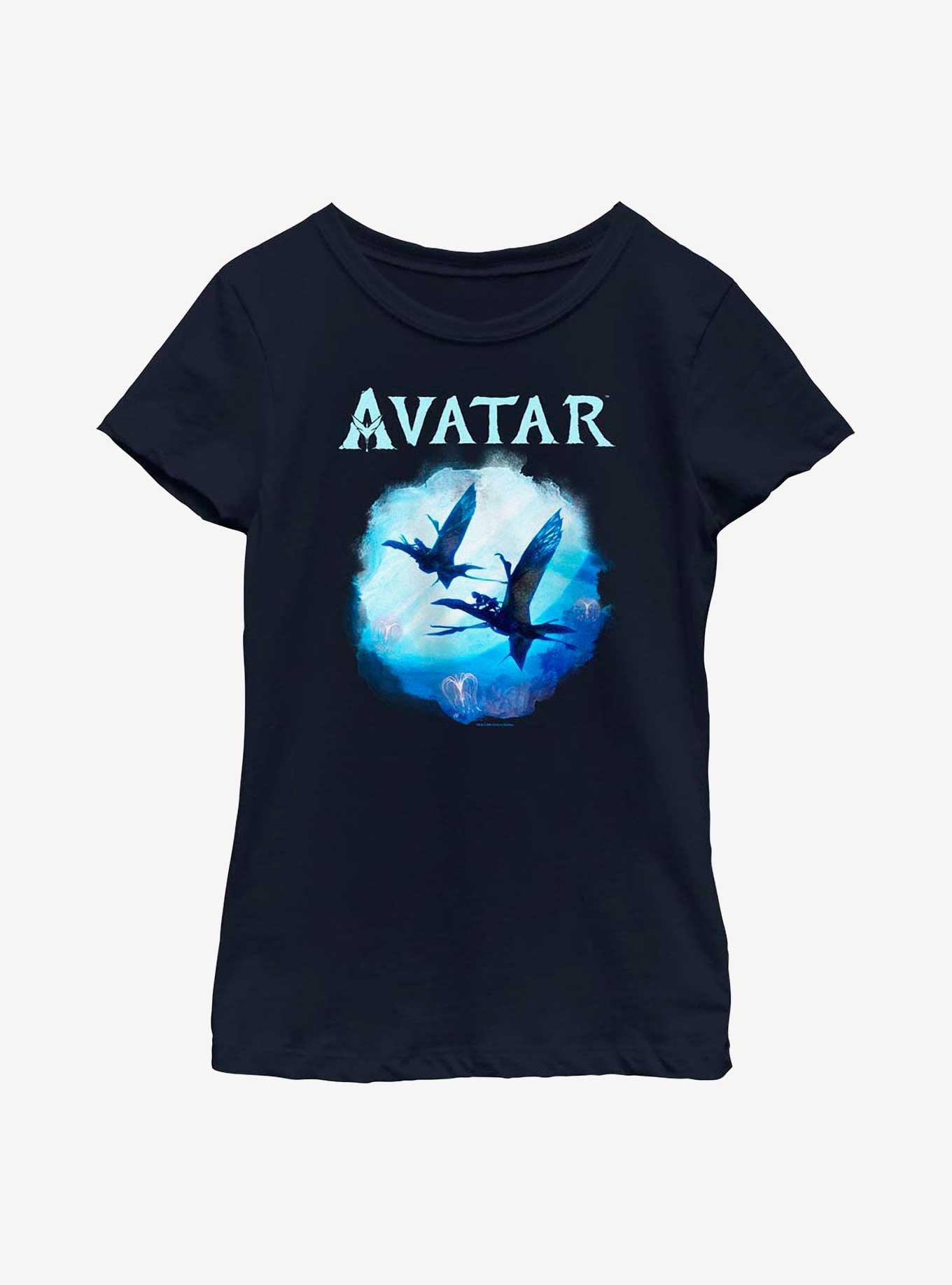 Avatar: The Way Of The Water Dual Banshee Riders Youth Girls T-Shirt, , hi-res