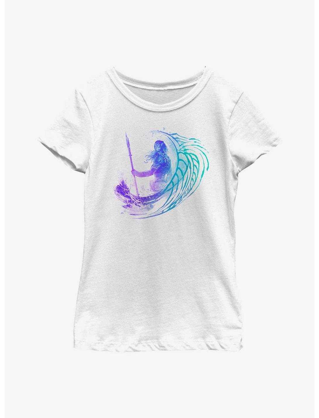 Avatar: The Way Of The Water Warrior Na'vi Youth Girls T-Shirt, WHITE, hi-res