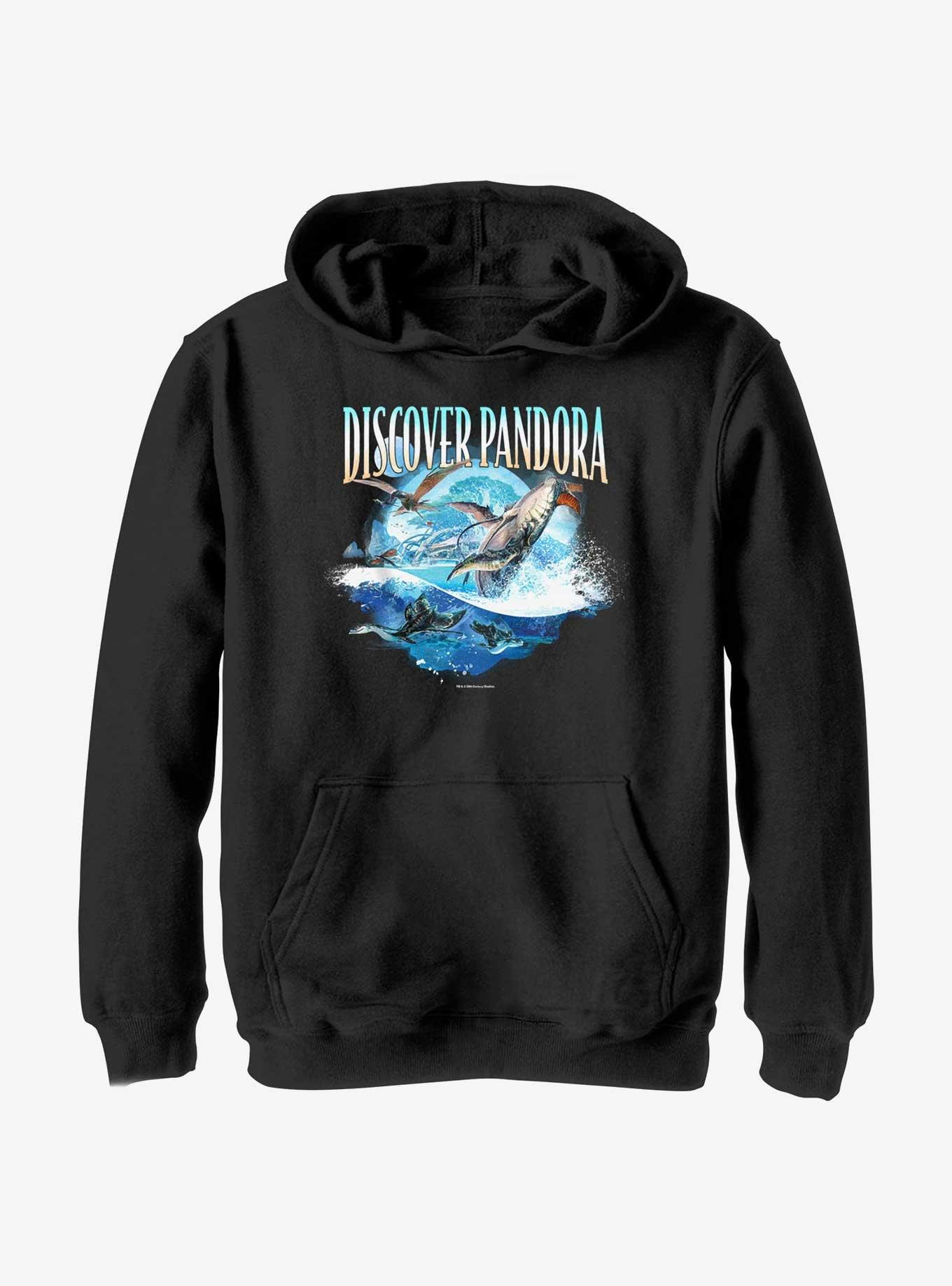 Avatar: The Way Of The Water Avatar Scene Youth Hoodie, BLACK, hi-res