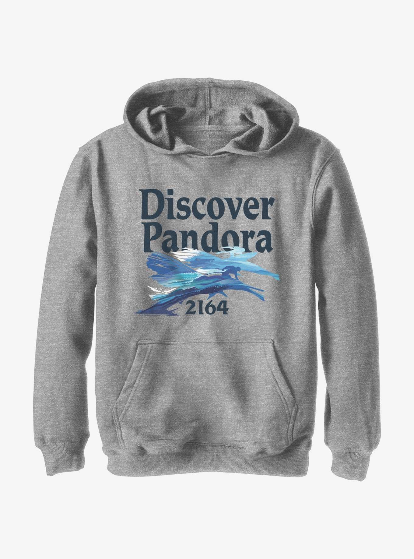 Avatar: The Way Of The Water Discover Pandora Youth Hoodie, ATH HTR, hi-res