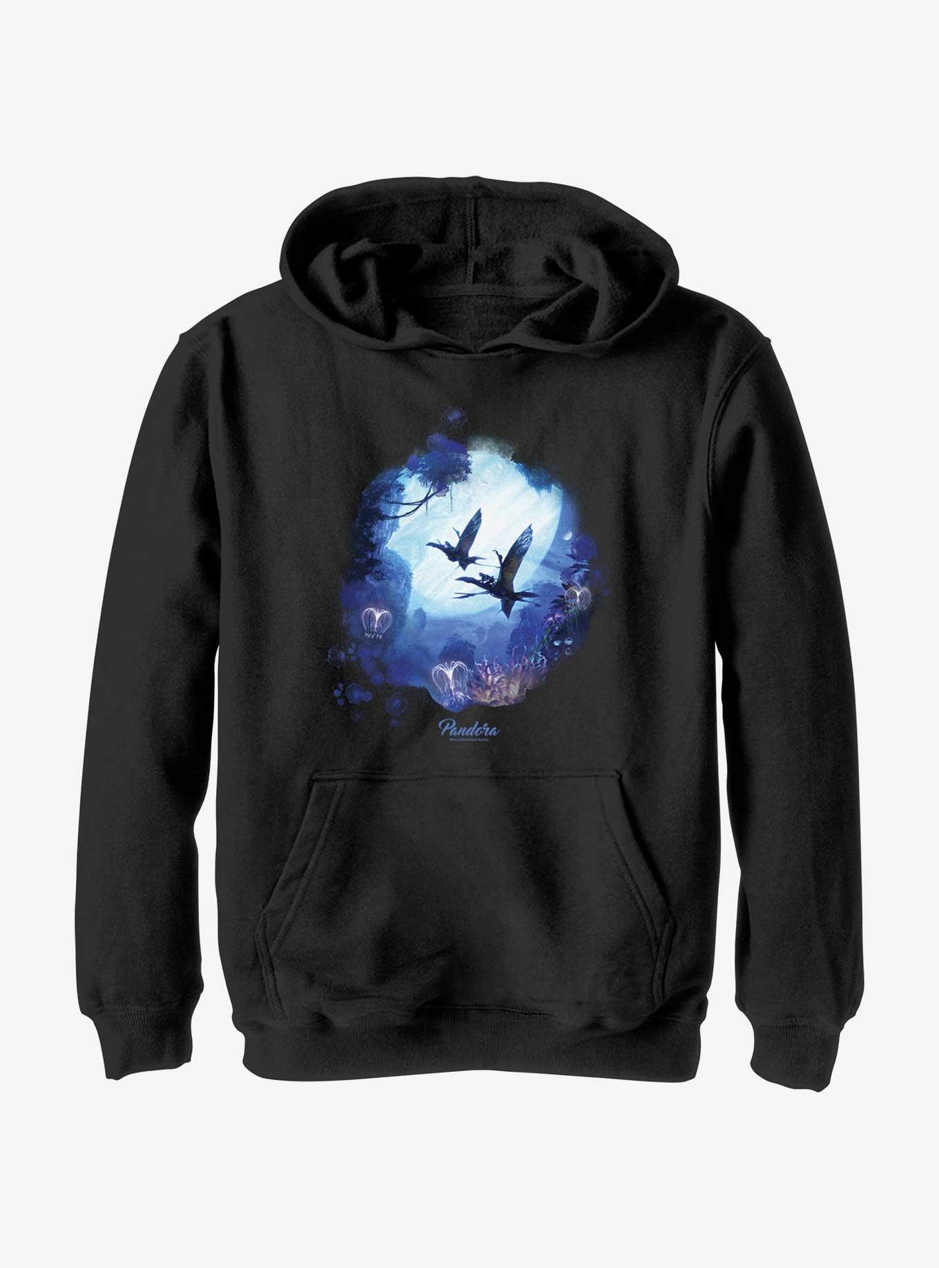Avatar: The Way Of The Water Pandora Flying Orb Youth Hoodie, , hi-res