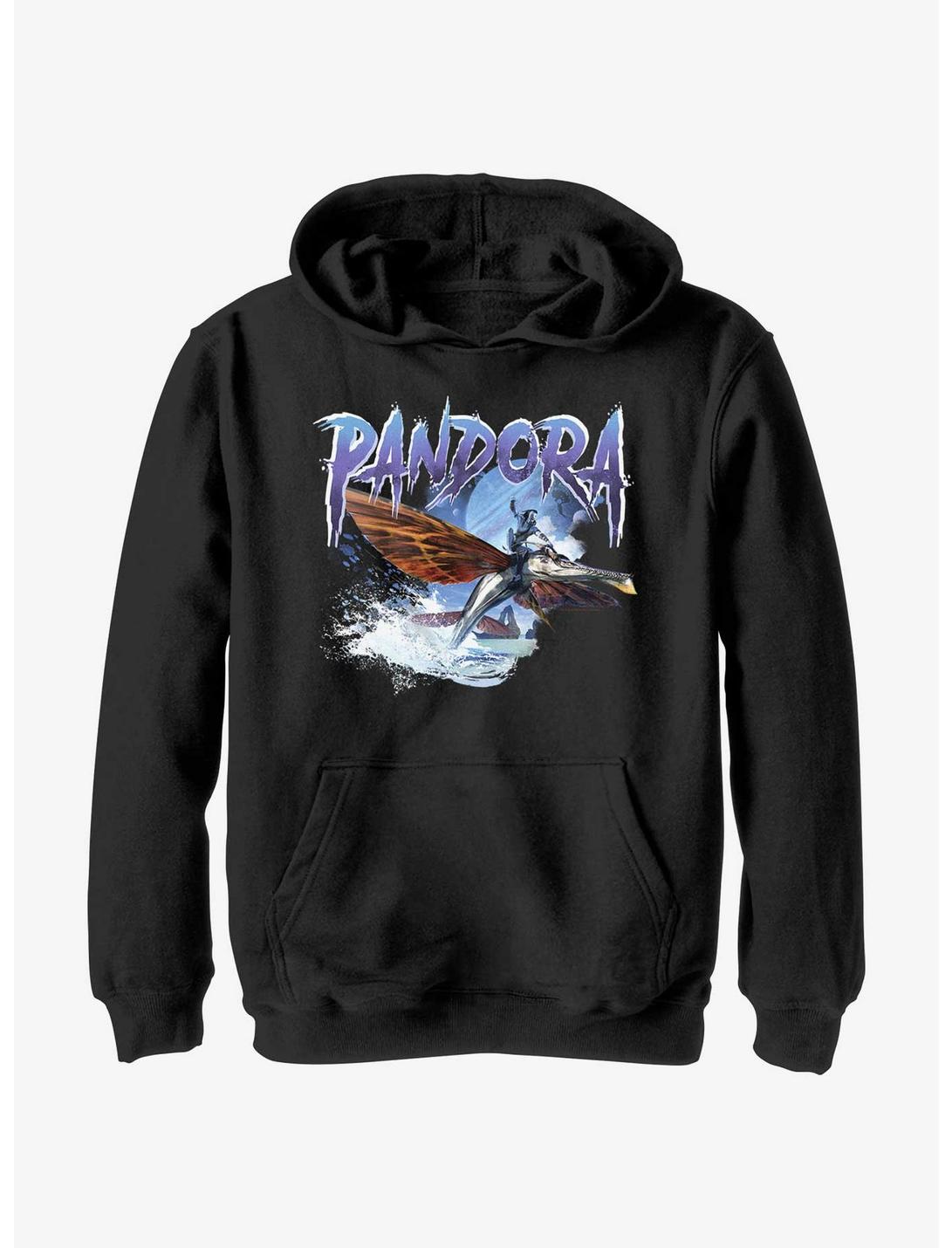 Avatar: The Way Of The Water Pandora Tree Youth Hoodie, BLACK, hi-res